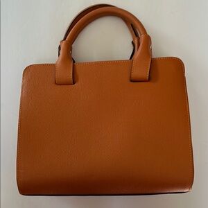 Vittoria Napoli Audrey NWOT nubbed leather purse handbag zipper Italy